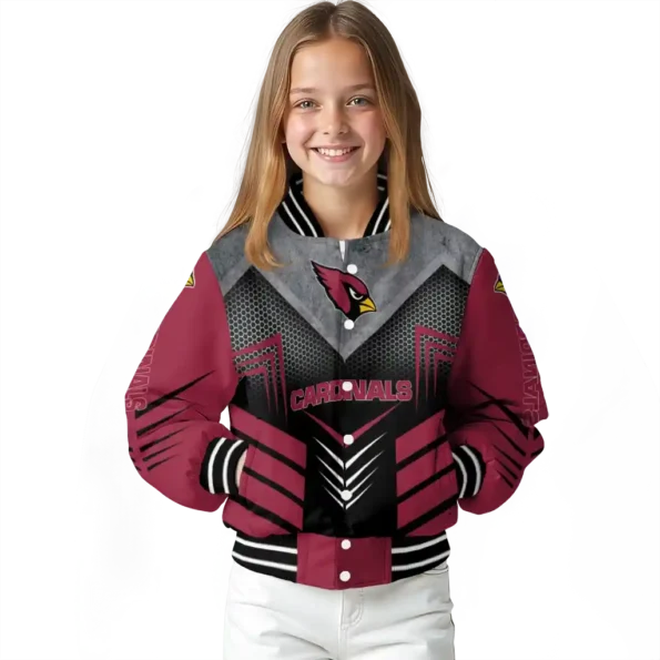 arizona cardinals arrow layer red black varsity jacket top rated.webp