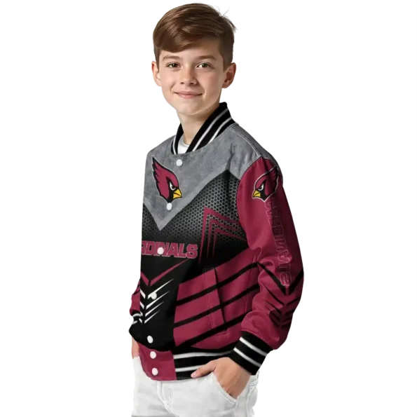 arizona cardinals arrow layer red black varsity jacket trendy.webp