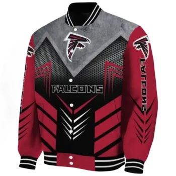 atlanta falcons arrow layer red black varsity jacket best selling.webp