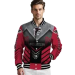 atlanta falcons arrow layer red black varsity jacket best selling.webp