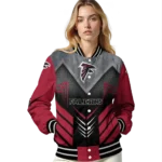 atlanta falcons arrow layer red black varsity jacket best selling.webp