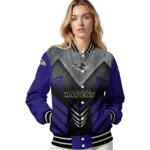 baltimore ravens arrow layer purple black varsity jacket best selling.webp