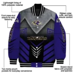 baltimore ravens arrow layer purple black varsity jacket best selling.webp