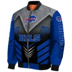 buffalo bills arrow layer blue black bomber jacket best selling