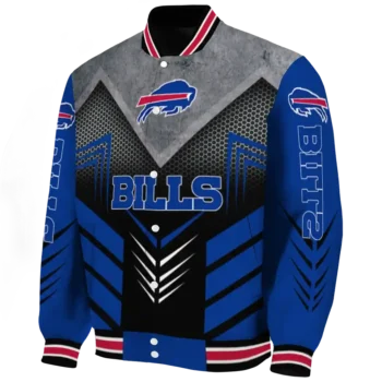 buffalo bills arrow layer blue black varsity jacket best selling.webp