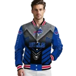 buffalo bills arrow layer blue black varsity jacket best selling.webp