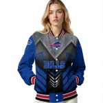 buffalo bills arrow layer blue black varsity jacket best selling.webp