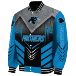 carolina panthers arrow layer blue black varsity jacket best selling.webp