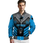 carolina panthers arrow layer blue black varsity jacket best selling.webp