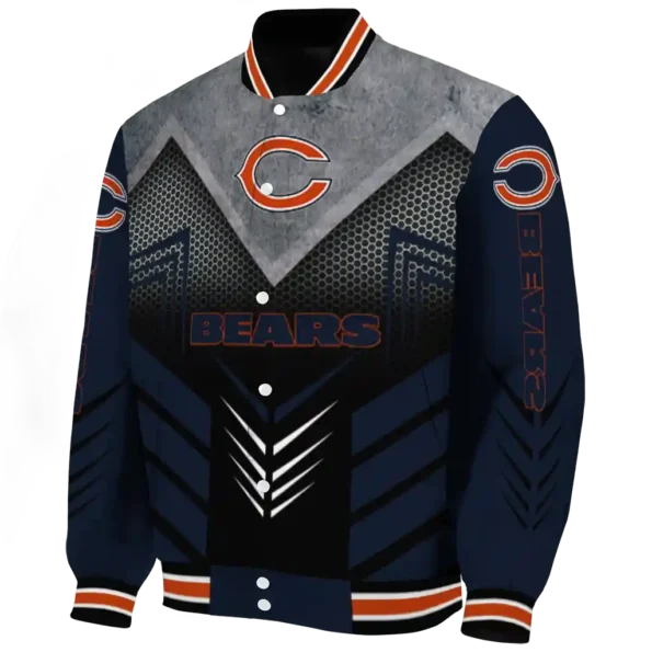 chicago bears arrow layer blue black varsity jacket best selling.webp