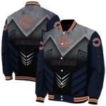 chicago bears arrow layer blue black varsity jacket best selling.webp
