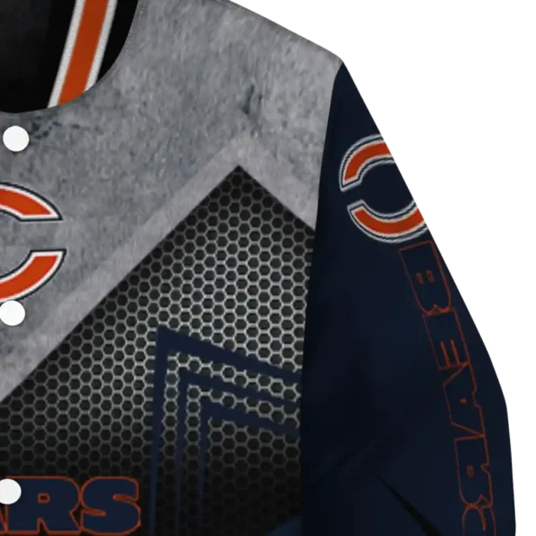 chicago bears arrow layer blue black varsity jacket premium grade.webp