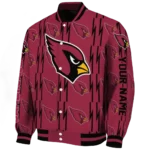 custom arizona cardinals bolt stripe red varsity jacket best selling.webp