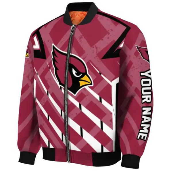 custom arizona cardinals chevron angles red bomber jacket best selling