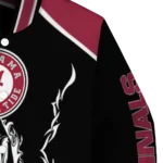 custom arizona cardinals claw blood red black varsity jacket best selling.webp