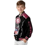 custom arizona cardinals claw blood red black varsity jacket best selling.webp