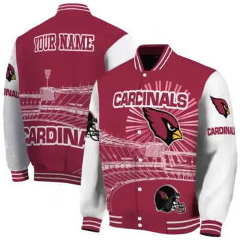 custom arizona cardinals ferris arena red white varsity jacket fashion forward.webp
