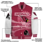 custom arizona cardinals ferris arena red white varsity jacket best selling.webp