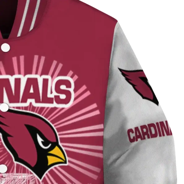 custom arizona cardinals ferris arena red white varsity jacket premium grade.webp