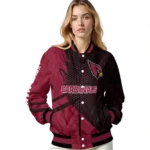 custom arizona cardinals hexagon mesh red black varsity jacket best selling.webp