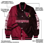 custom arizona cardinals hexagon mesh red black varsity jacket best selling.webp