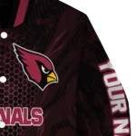 custom arizona cardinals hexagon mesh red black varsity jacket best selling.webp