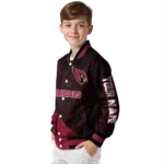 custom arizona cardinals hexagon mesh red black varsity jacket best selling.webp