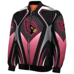 custom arizona cardinals mesh chest black crocs black bomber jacket best selling