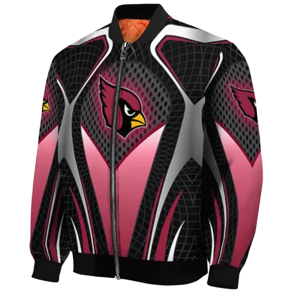custom arizona cardinals mesh chest black crocs black bomber jacket best selling