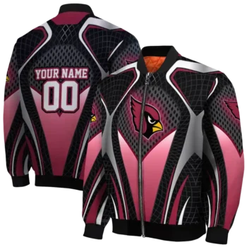 custom arizona cardinals mesh chest black crocs black bomber jacket fashion forward