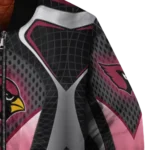 custom arizona cardinals mesh chest black crocs black bomber jacket best selling