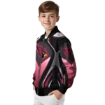 custom arizona cardinals mesh chest black crocs black bomber jacket best selling