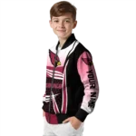 custom arizona cardinals mesh effect red black bomber jacket best selling