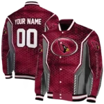 custom arizona cardinals power plate red varsity jacket best selling.webp