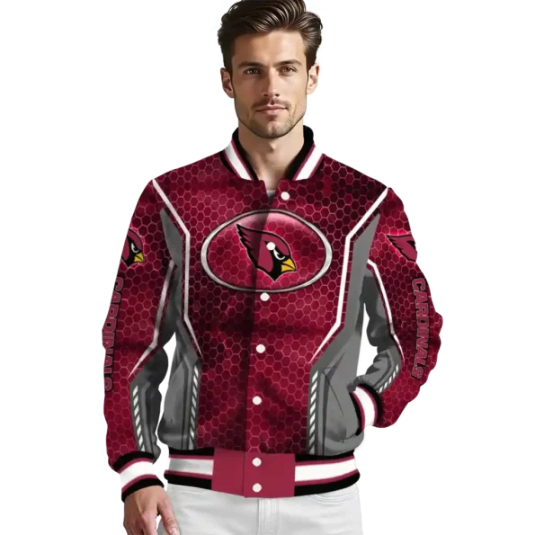 custom arizona cardinals power plate red varsity jacket high quality.webp