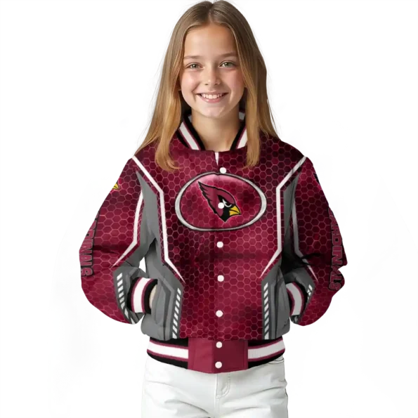 custom arizona cardinals power plate red varsity jacket top rated.webp
