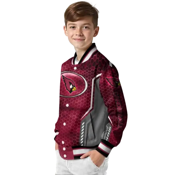 custom arizona cardinals power plate red varsity jacket trendy.webp