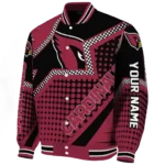 custom arizona cardinals star burst red varsity jacket best selling.webp