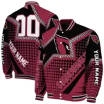 custom arizona cardinals star burst red varsity jacket best selling.webp