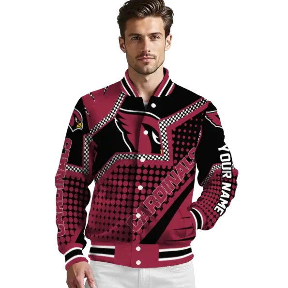 custom arizona cardinals star burst red varsity jacket high quality.webp
