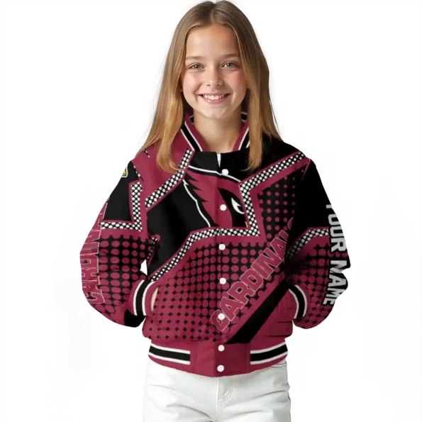 custom arizona cardinals star burst red varsity jacket top rated.webp