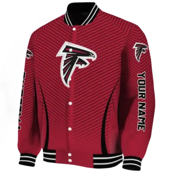 custom atlanta falcons chevron arrow red varsity jacket best selling.webp