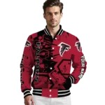 custom atlanta falcons hexagon cluster red black varsity jacket best selling.webp