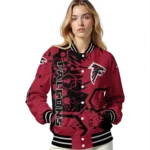 custom atlanta falcons hexagon cluster red black varsity jacket best selling.webp