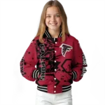 custom atlanta falcons hexagon cluster red black varsity jacket best selling.webp