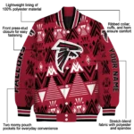 custom atlanta falcons pyramid shapes red varsity jacket best selling.webp