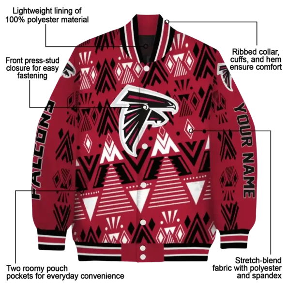 custom atlanta falcons pyramid shapes red varsity jacket new arrival.webp