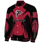 custom atlanta falcons spider mark red black crocs varsity jacket best selling.webp