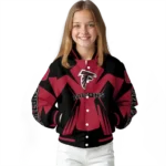 custom atlanta falcons spider mark red black crocs varsity jacket best selling.webp