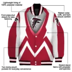 custom atlanta falcons v stripes red white varsity jacket best selling.webp